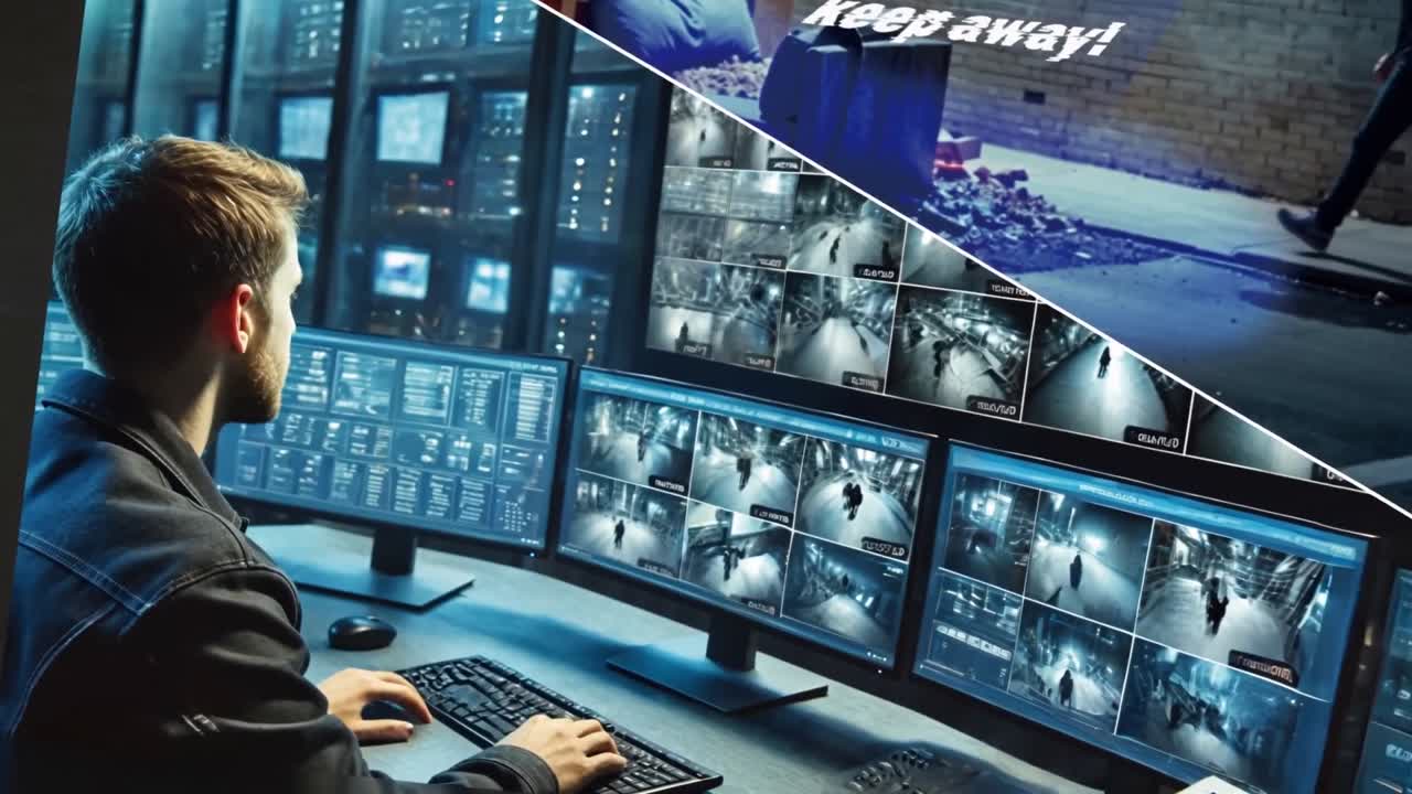 Live Guard monitoring real footage